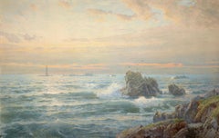 Rocky Coast with Lighthouse