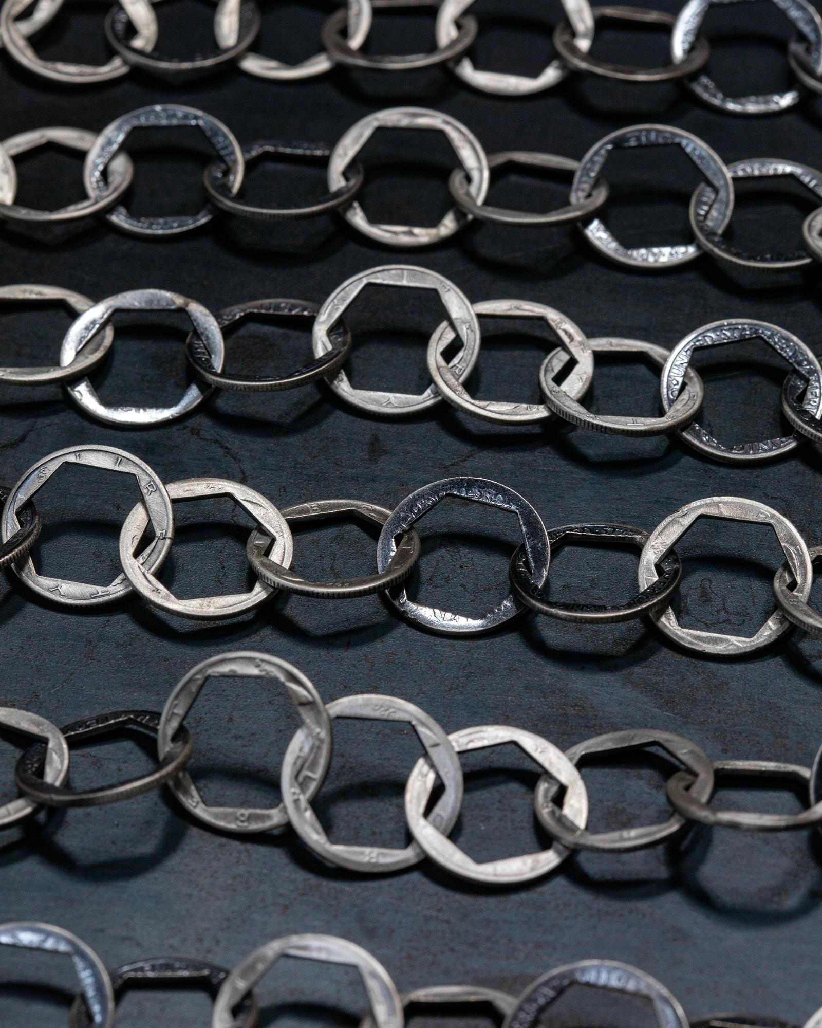 Dime Hexagon Chain 72