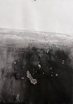 "Landscape B/W"  Contemporary Drawing Large Size Made in Italy