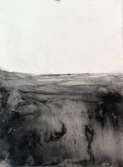 "Landscape B/W" Contemporary Drawing Large size