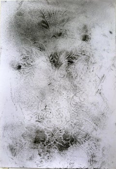 Frammento, Disegno - Disegno astratto d'interni vintage di grandi dimensioni