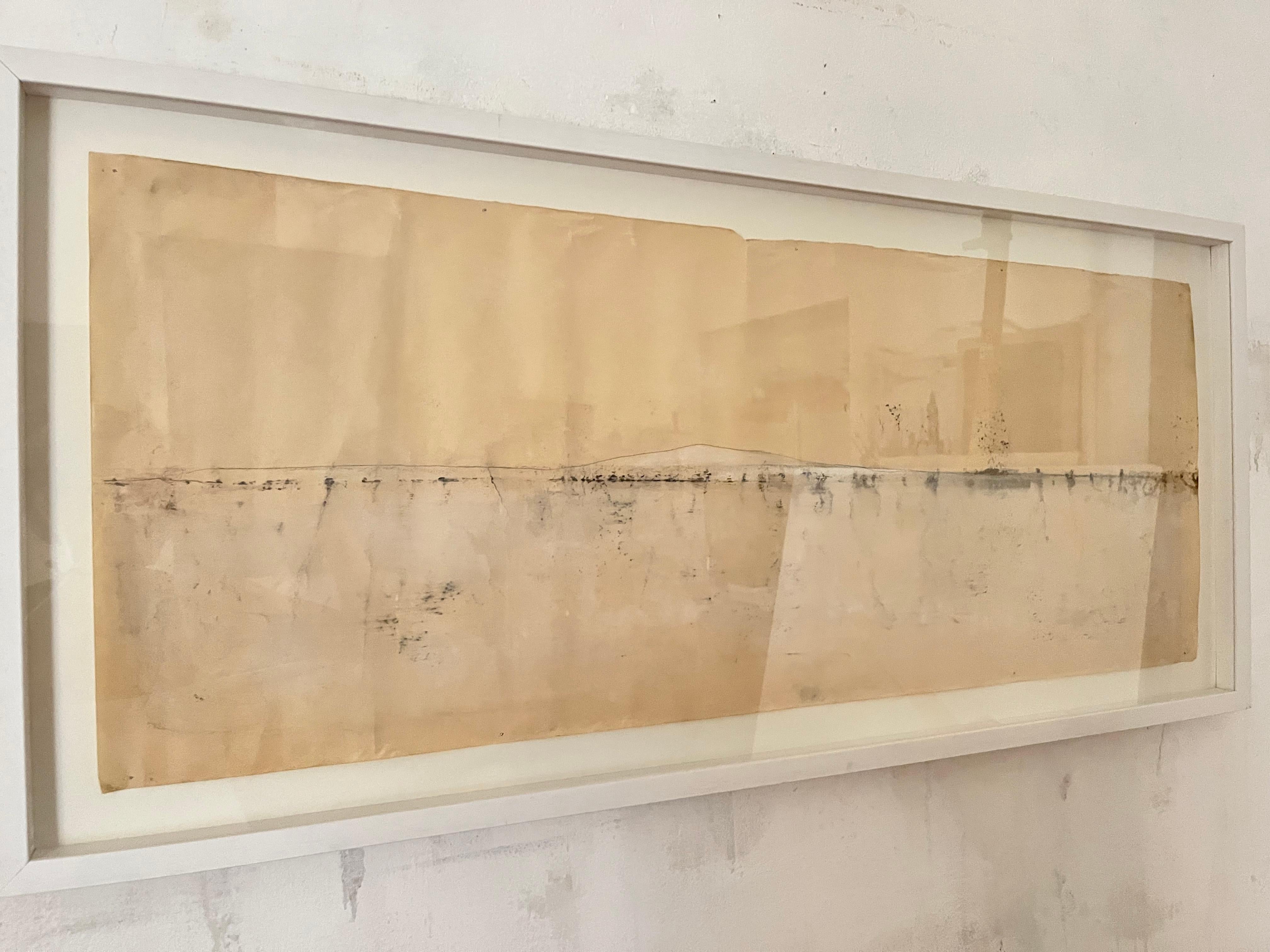 Landscape
mixed media on vintage paper

97x37 cm
2019
the artwork have a frame
50x110 cm

Ready to hang
Original Art


The major creative focus of Marilina Marchica has always been with urban architecture and landscapes.
As a result, she