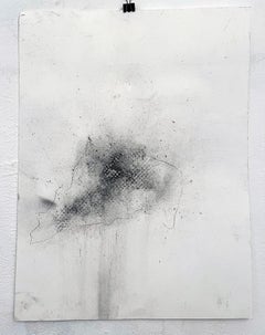 "Traces" ,  2 Minimalist Black an white  Drawings,  Large Size , Original art