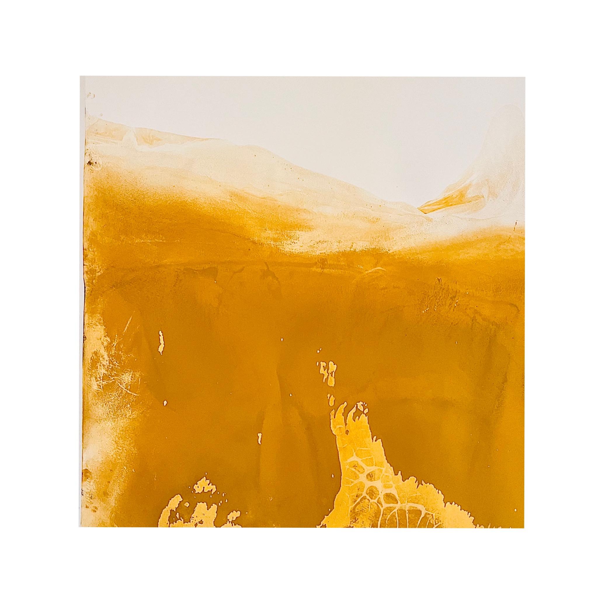 Yellow Landscape , Abstract Landscape - Contemporary Art Made in Italy 8