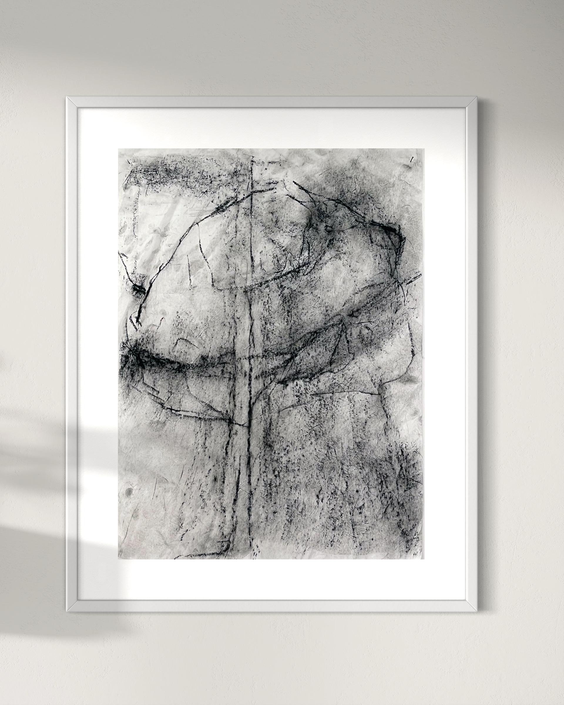 Fragment, Zeichnung, Originalkunst  Bereit zum Aufhängen Von Marilina Marchica im Angebot 1
