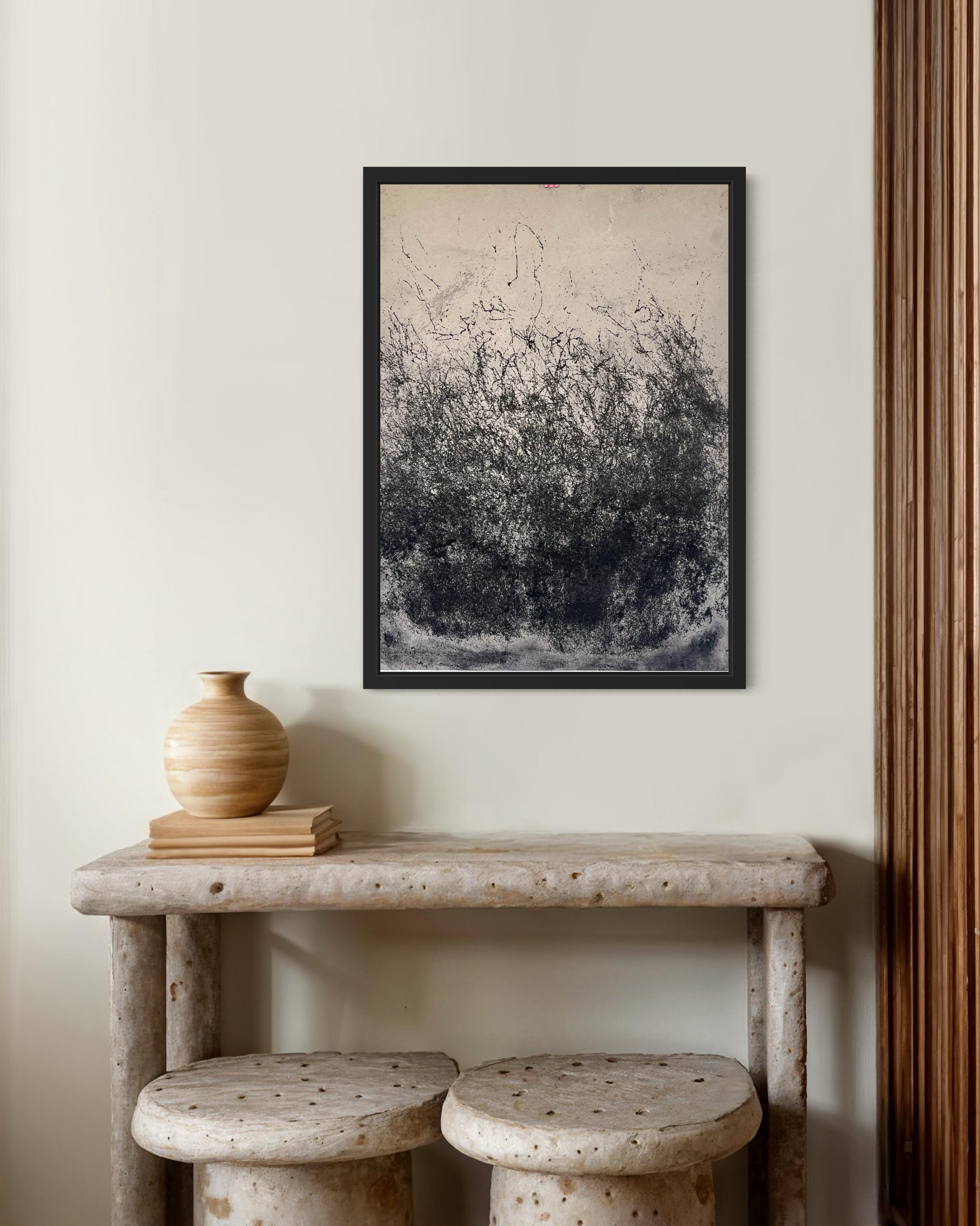 Landscape BW-Etna- Original Conceptual Art By Marilina Marchica 7