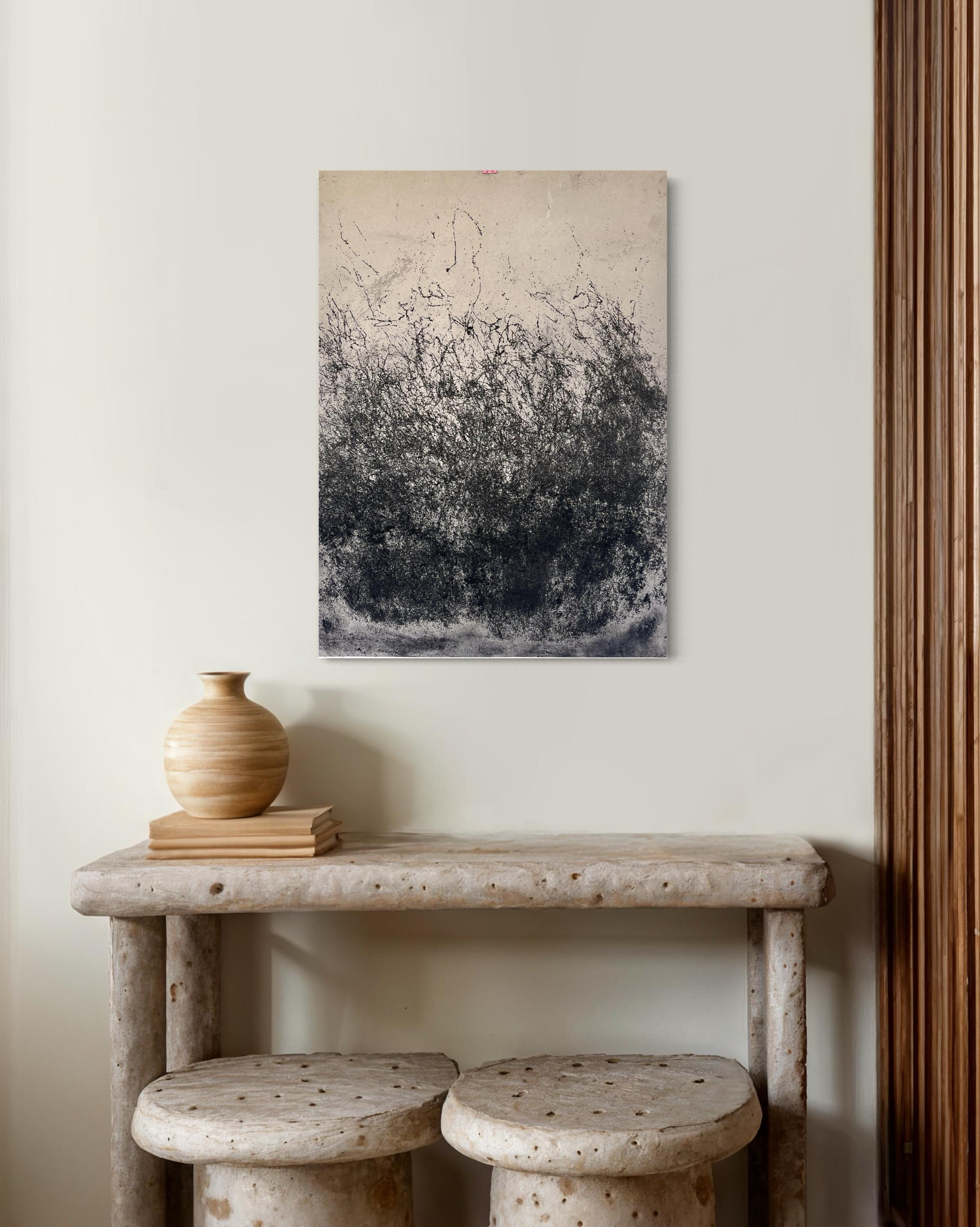 Landscape BW-Etna- Original Conceptual Art By Marilina Marchica 8