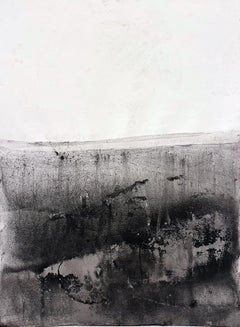 "Landscape BW" Original Drawing , Abstract Art made in Italy- Marilina Marchica
