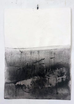 "Paesaggio BW" Disegno originale, Arte astratta made in Italy- Marilina Marchica