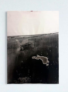 "Landscape BW" Original Drawing , Abstract Art made in Italy- Marilina Marchica