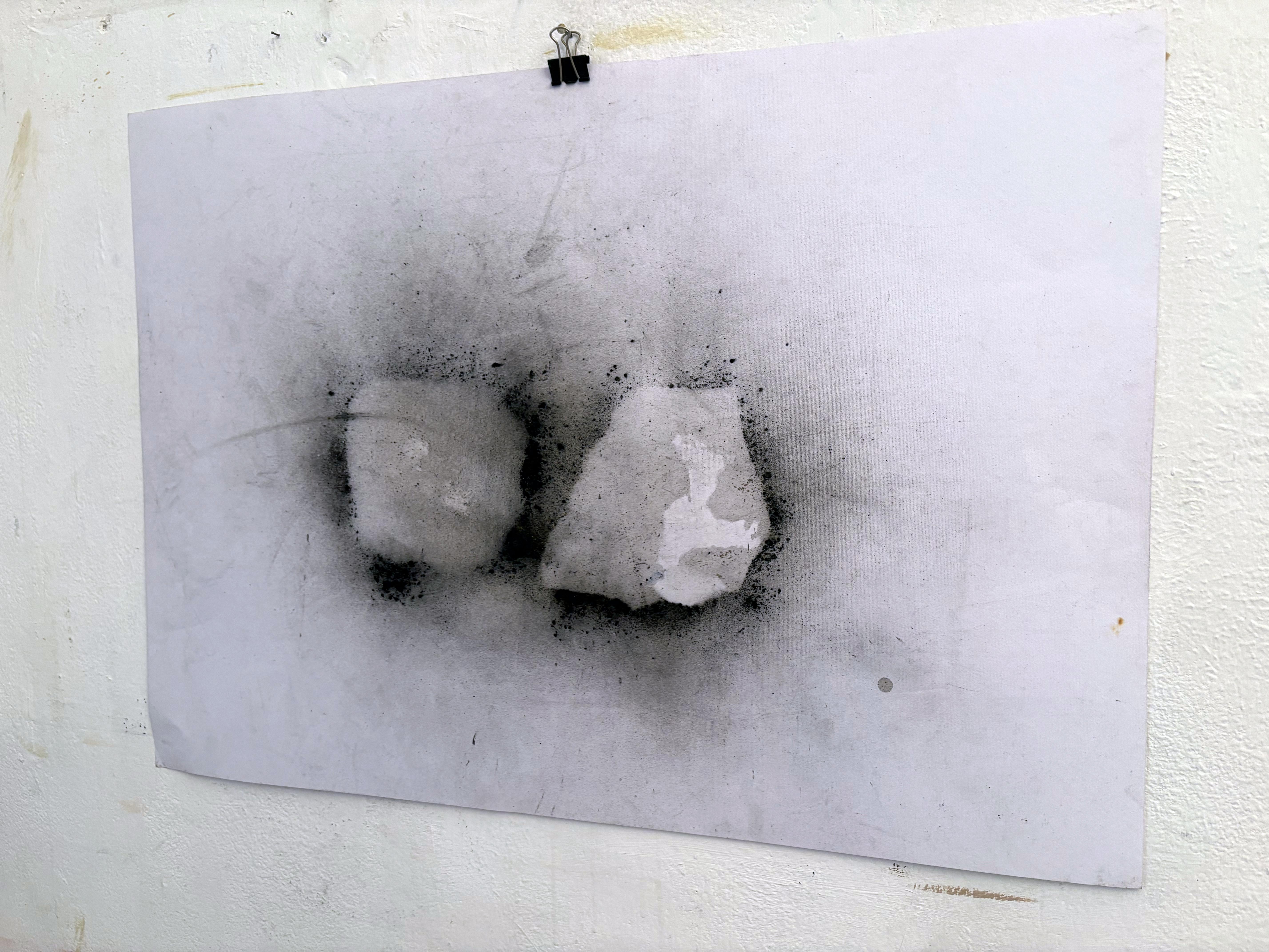 Frammento, dessin abstrait, grande taille, unique en son genre. Par Marilina Marchica en vente 5
