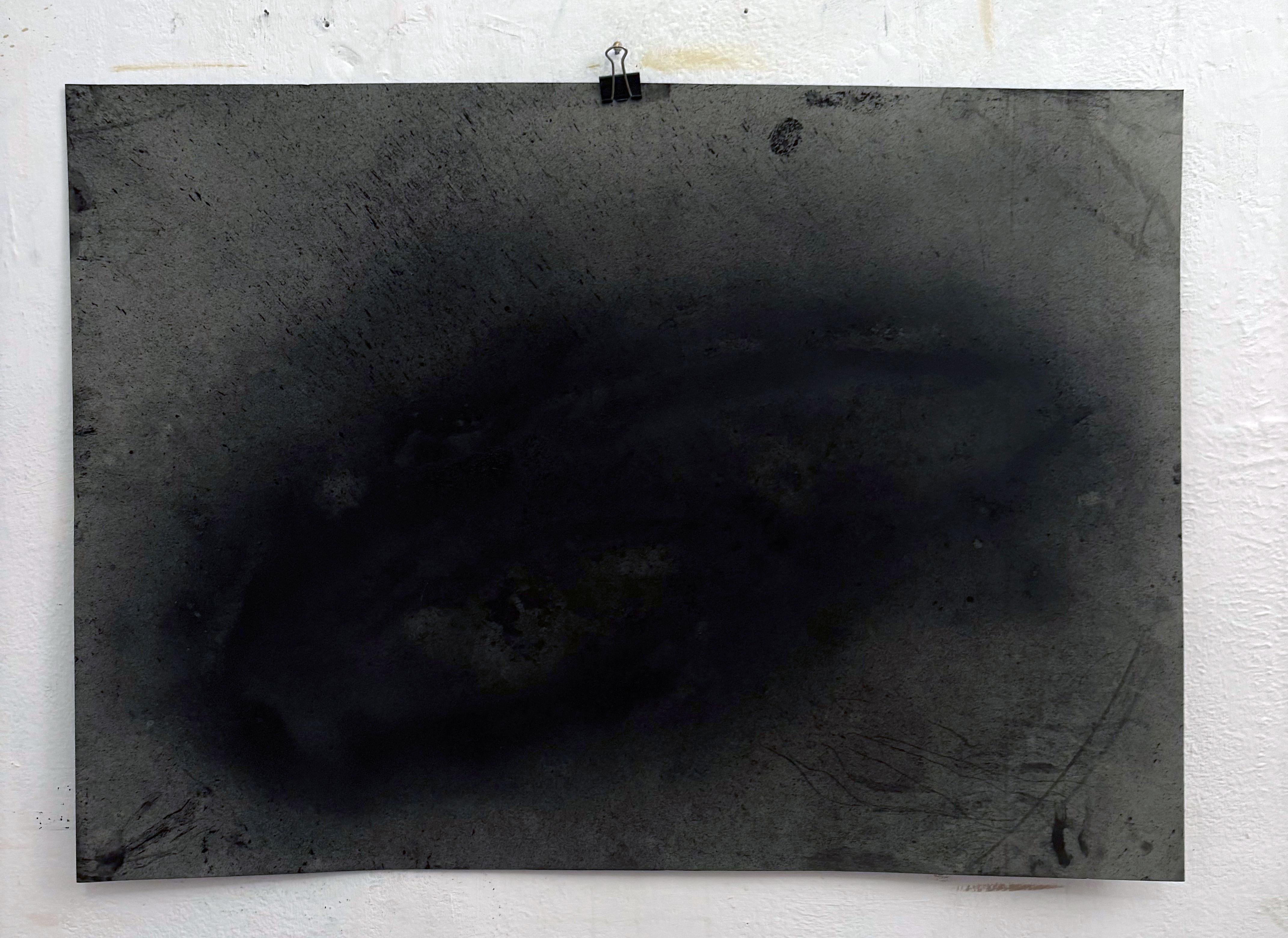 Frammento, dessin abstrait noir, , unique en son genre. Par Marilina Marchica en vente 2