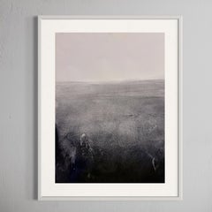 « Paysage BW », dessin original, art abstrait fabriqué en Italie - Marilina Marchica