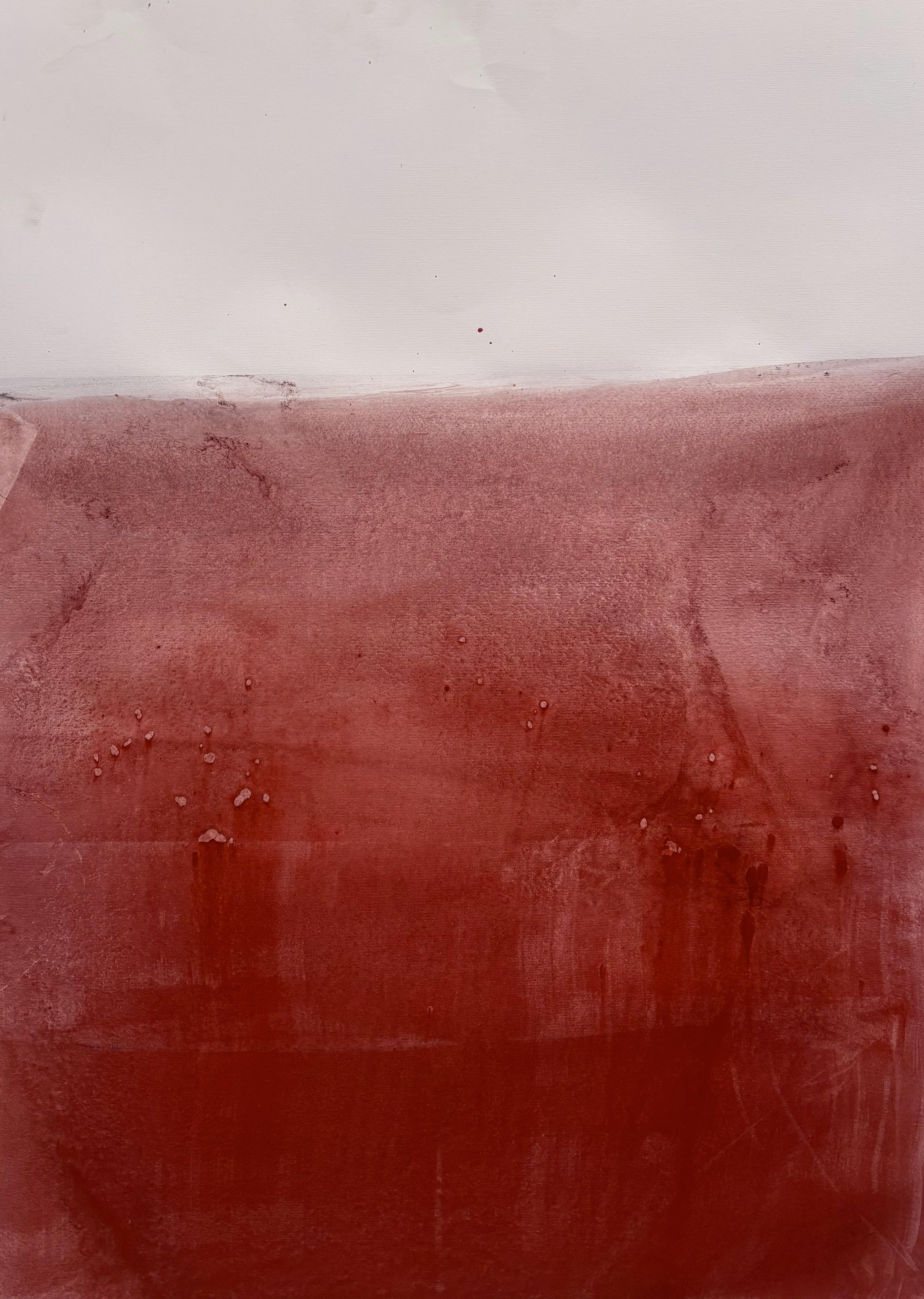 « Paysage », dessin original et abstrait réalisé en Italie Marilina Marchica en vente 2