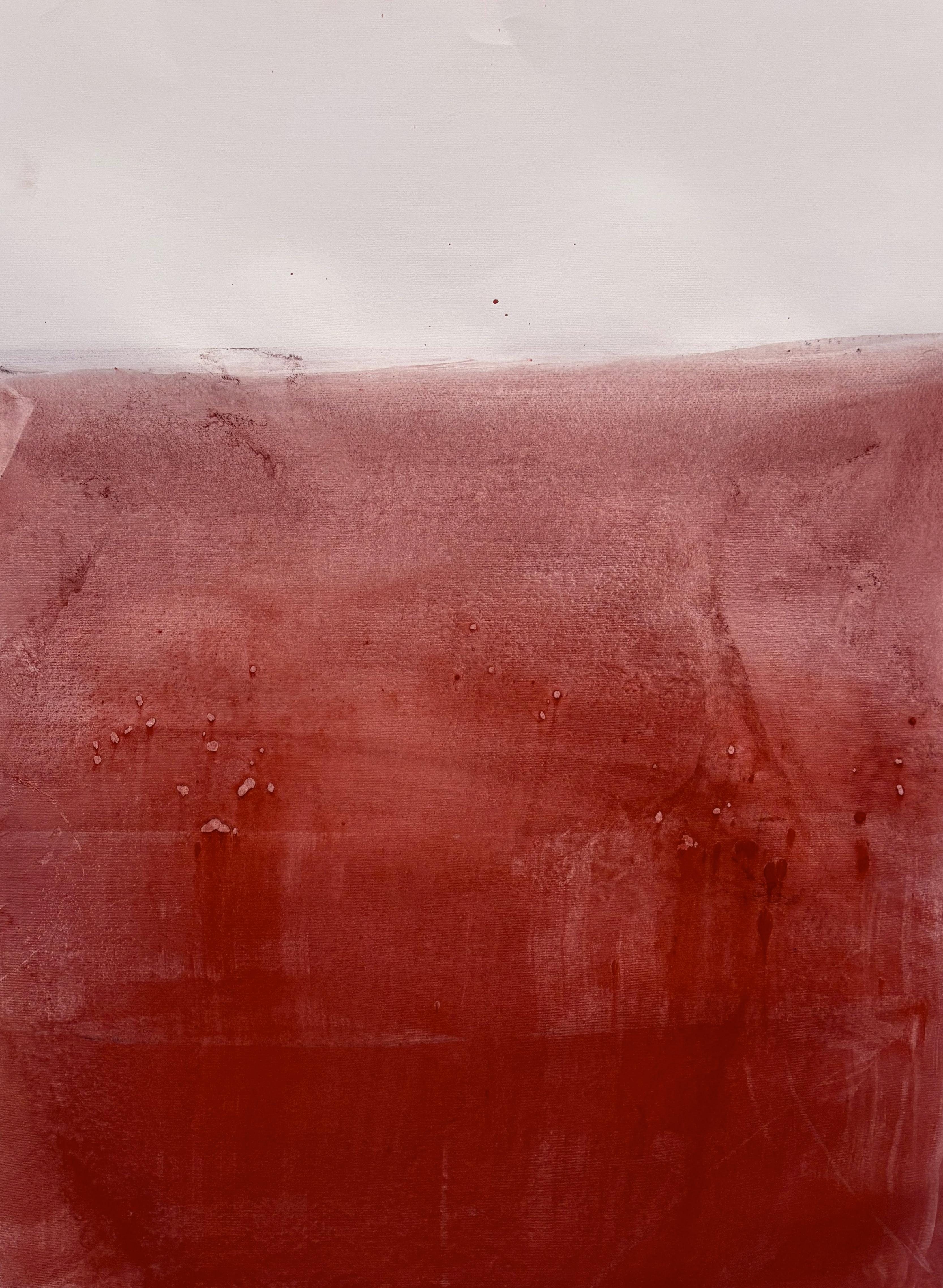 « Paysage », dessin original et abstrait réalisé en Italie Marilina Marchica en vente 3