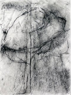 Fragments – Triptych of Abstract Drawings on Vellum Paper (Framed )