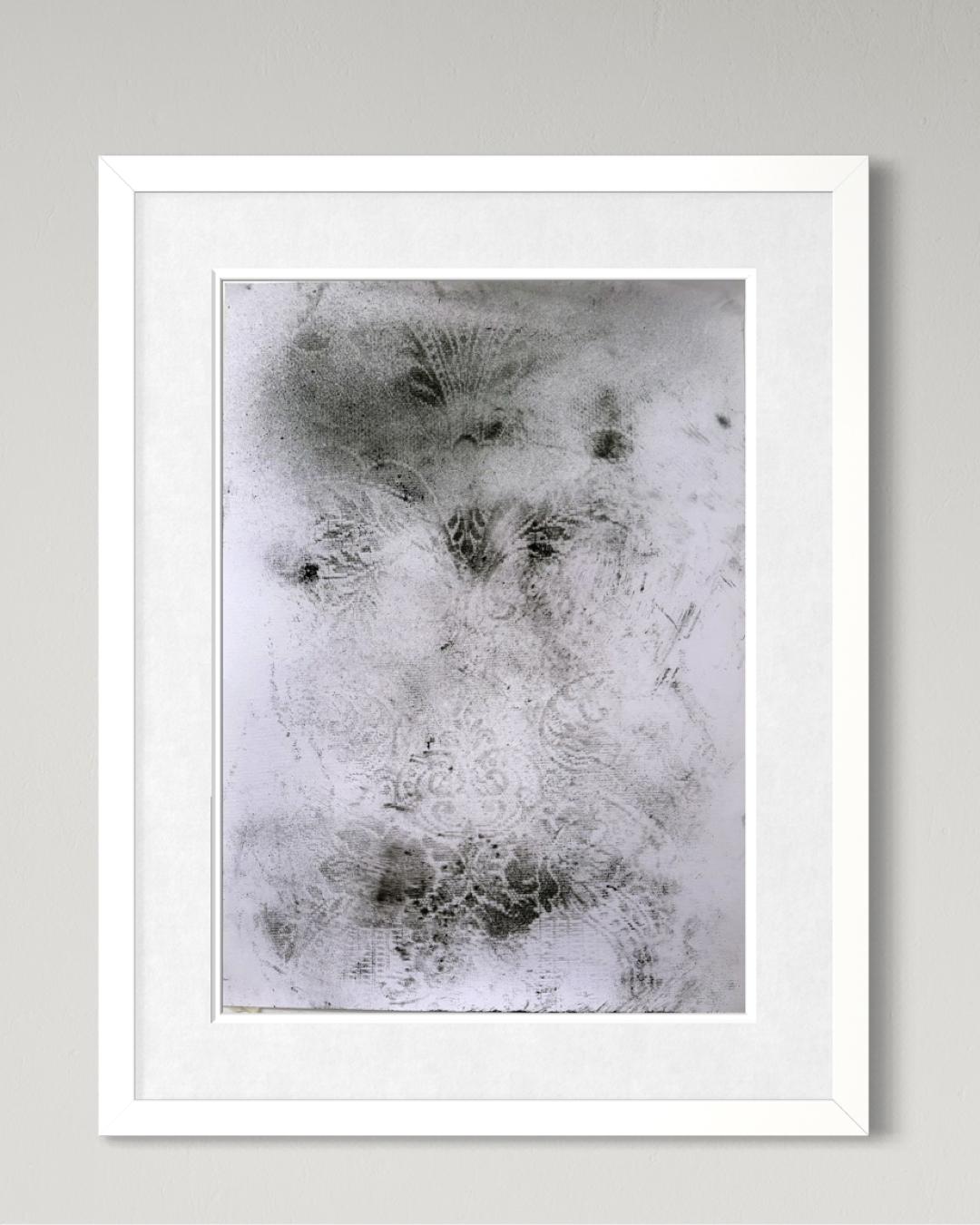 Frammento, Zeichnung - Vintage Interieur Muster abstrakte Zeichnung große Größe (Zeitgenössisch), Art, von Marilina Marchica