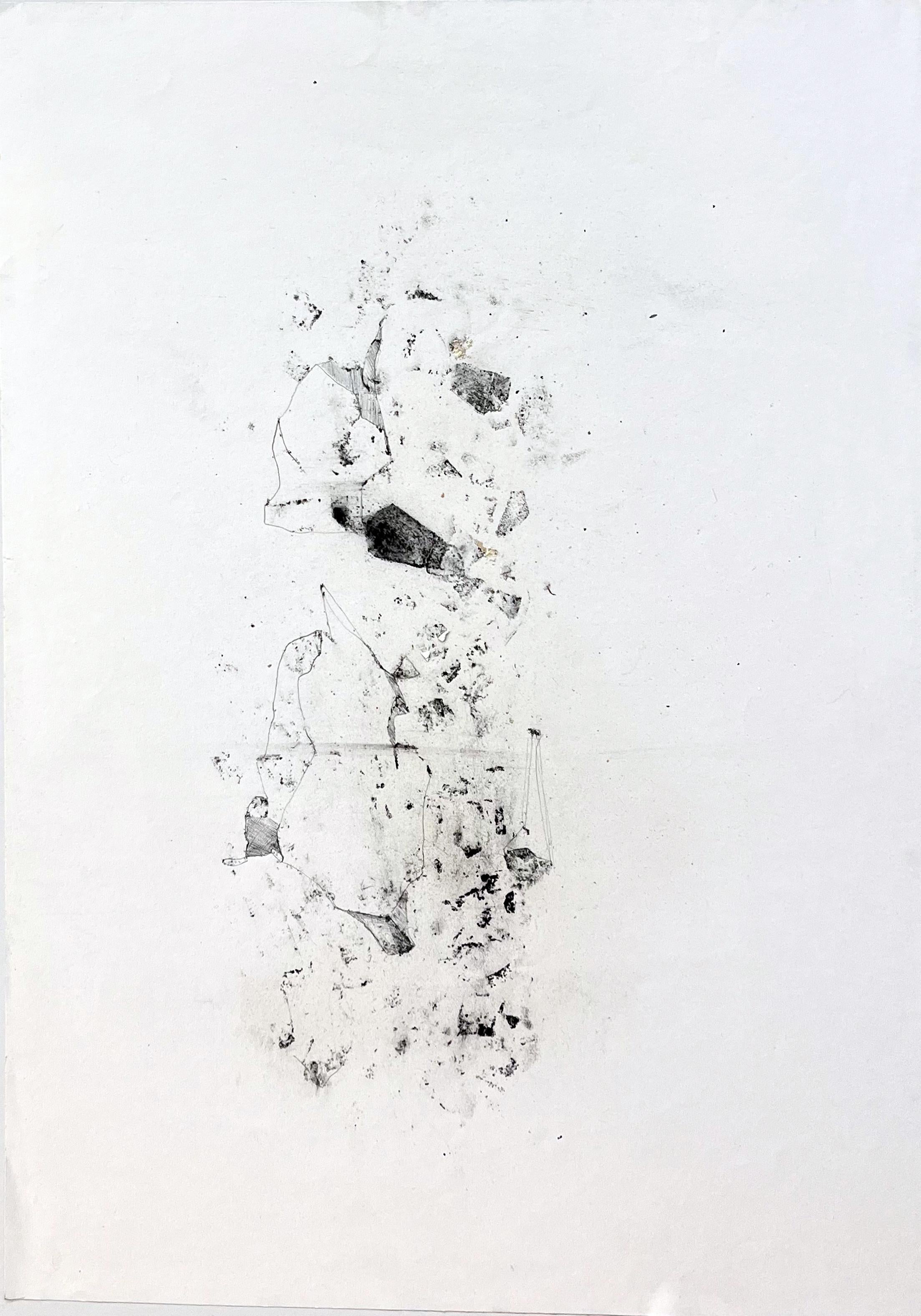 Contemporary Graphite Drawing ‘Fragment’ by Italian Artist Marilina Marchica For Sale 5