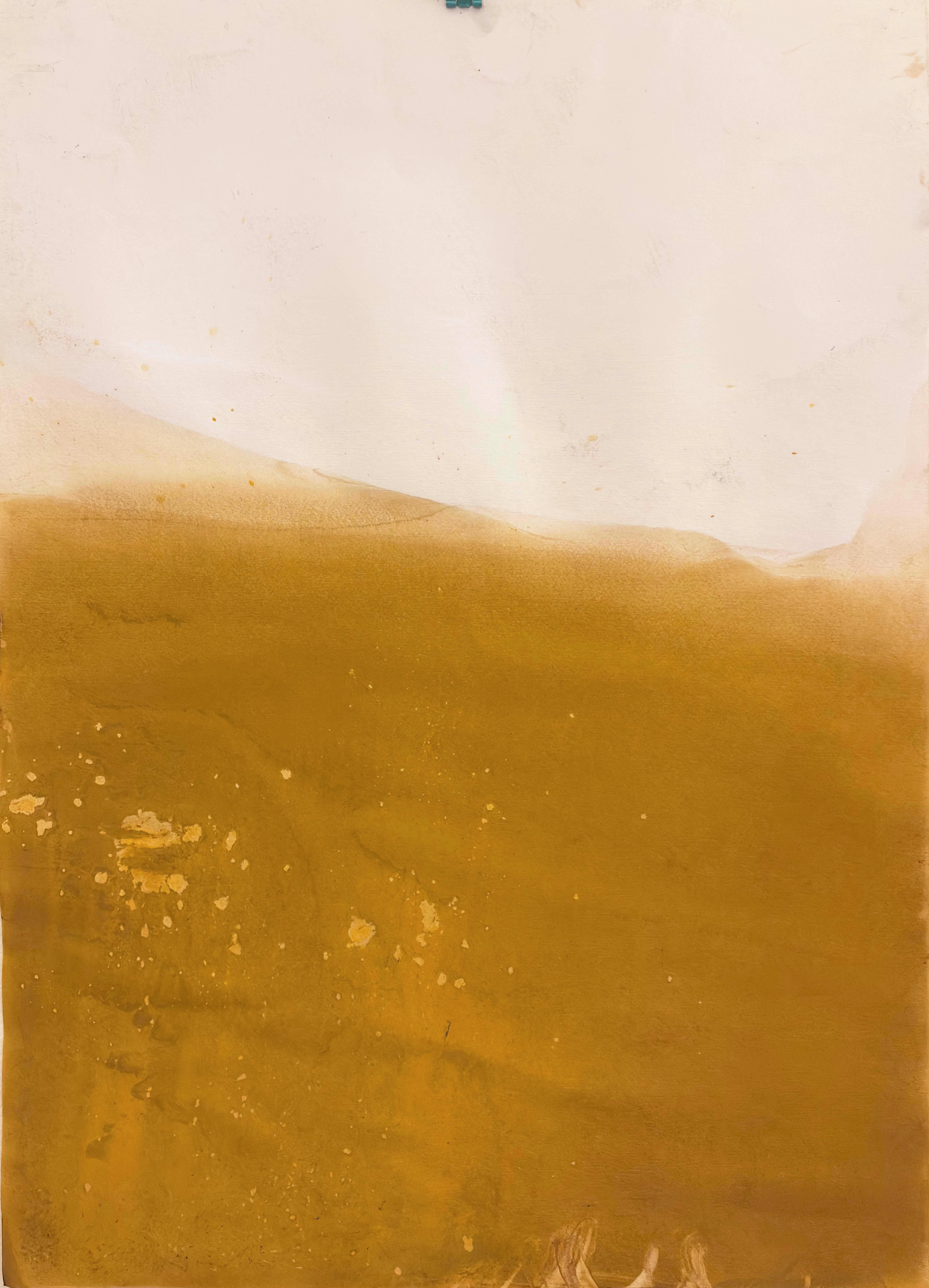 Description

Yellow Landscape is a one-of-a-kind original artwork by Italian artist Marilina Marchica, created in 2025.
This abstract drawing on paper is made using pure pigment, applied in soft layers and subtle material variations that evoke an