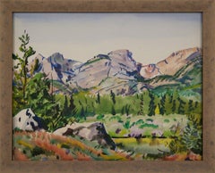 Landscape Drawings and Watercolors