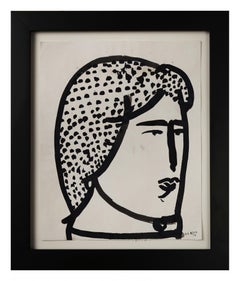 Portrait Drawings and Watercolors