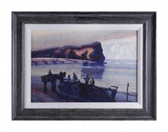 Fog over North Beach, Percé Rock, Gaspé, Canada, Early 20th Century, Cleveland