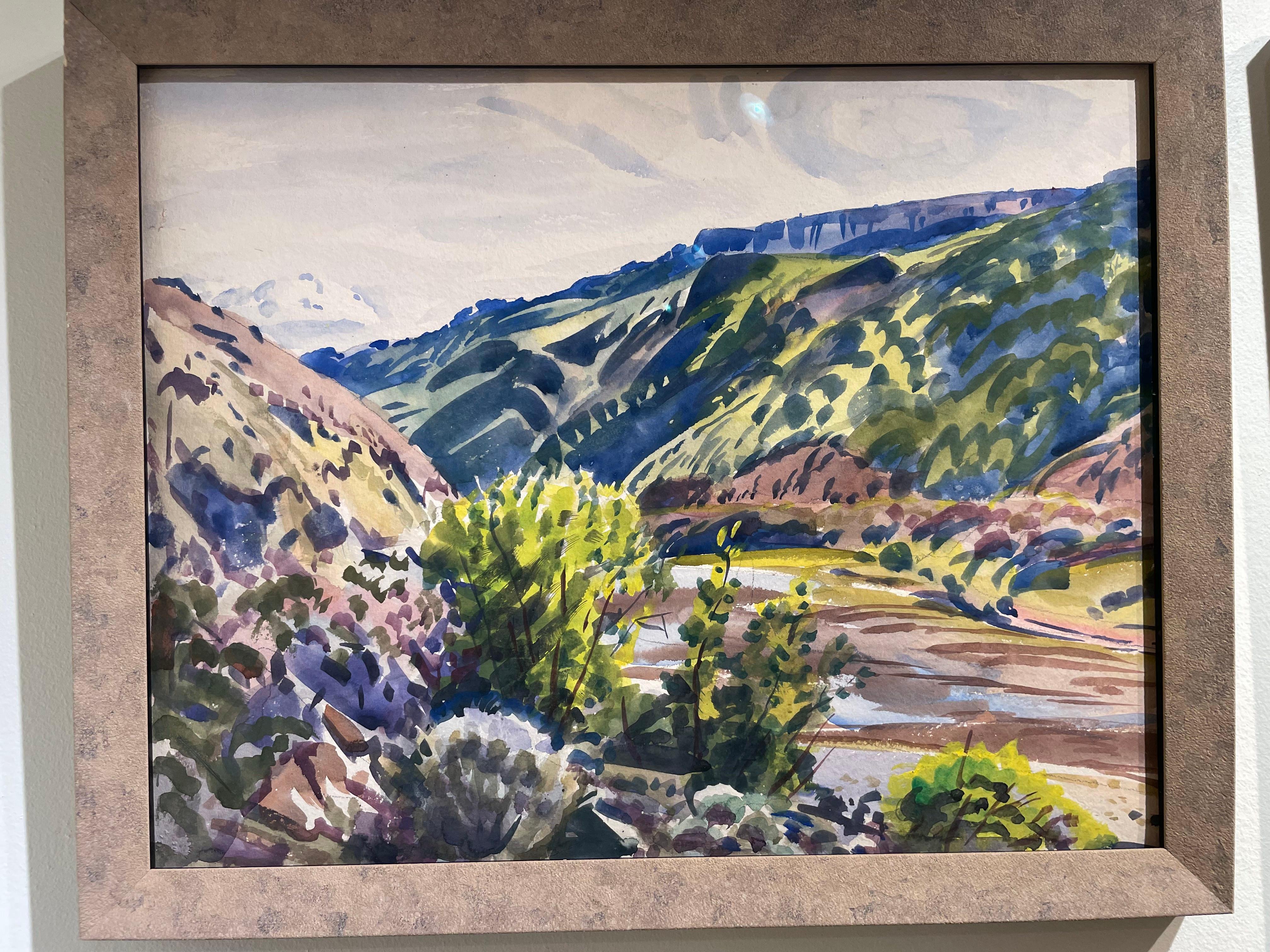 Valle de Moraine, Parque Nacional de las Montañas Rocosas, Colorado, siglo XX en venta 4