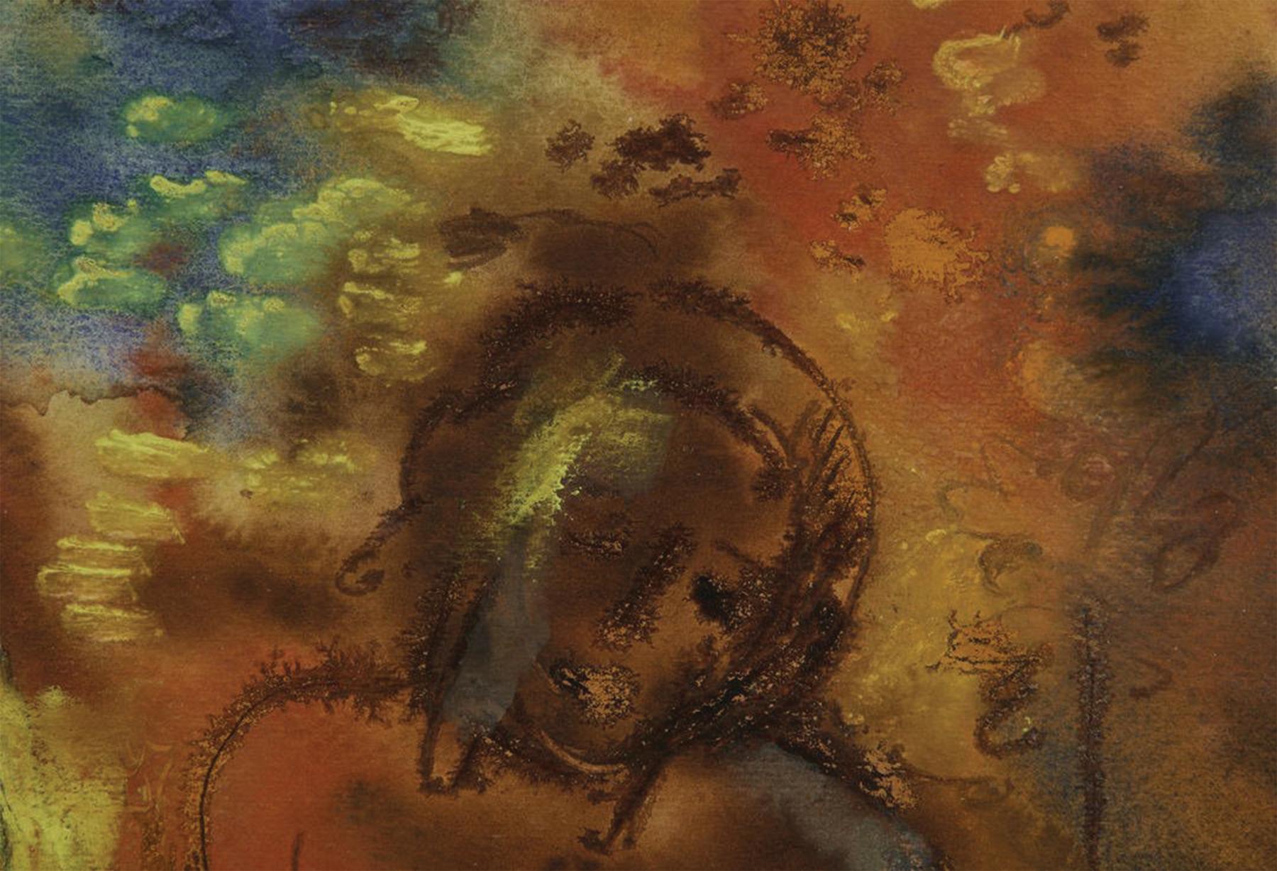 John Teyral (Amerikaner, 1912-1999)
Akte, Paris, 1938
Aquarell auf Papier
Signiert, datiert und betitelt unten rechts
20 x 13 Zoll
29.5  x 22,5 Zoll, gerahmt 

John Teyral war einer der bekanntesten Künstler in Cleveland. Er stellte in Galerien im