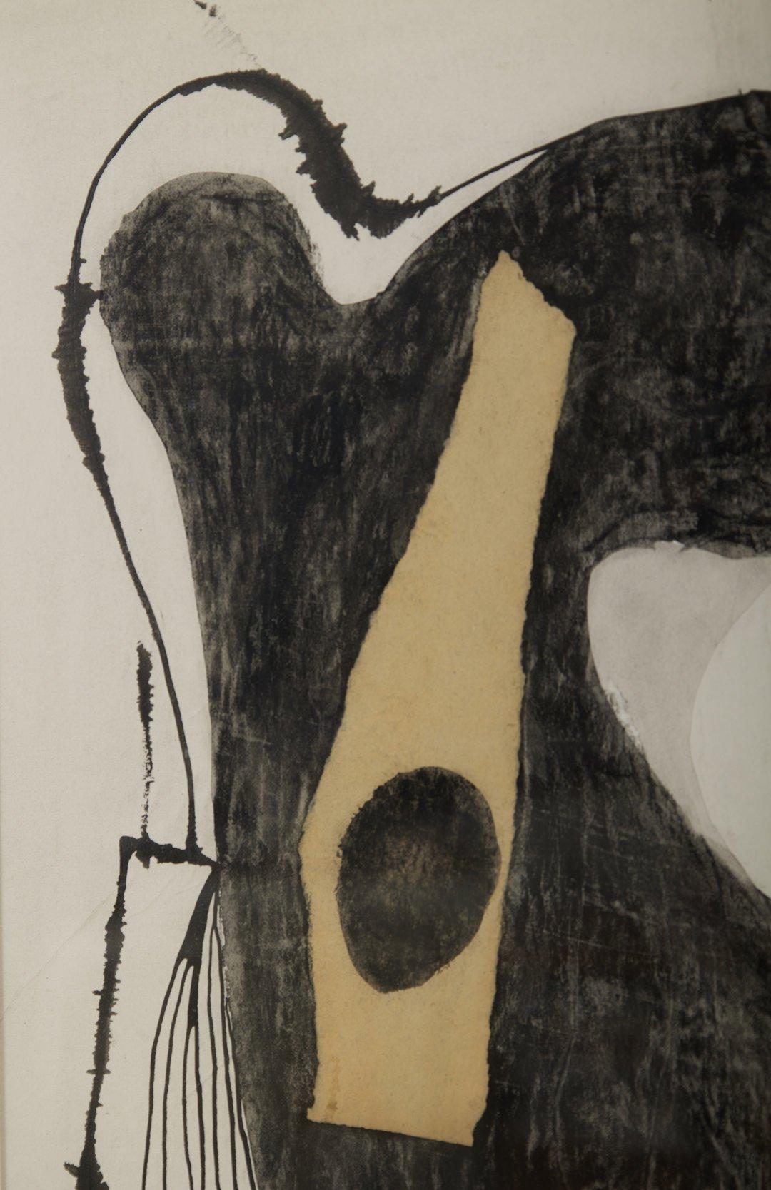 Early 20th Century Abstract Collage by New York Artist For Sale 1