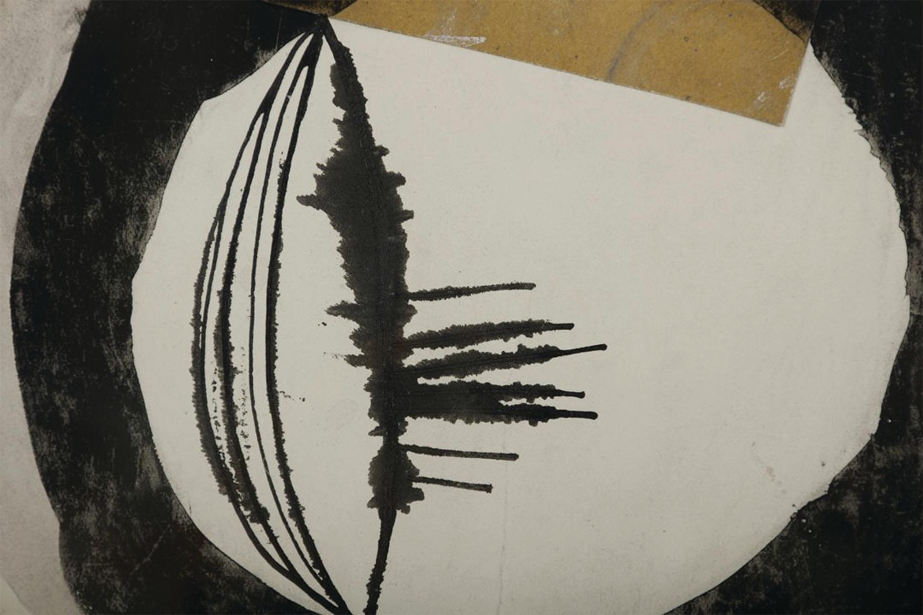 Early 20th Century Abstract Collage by New York Artist For Sale 3
