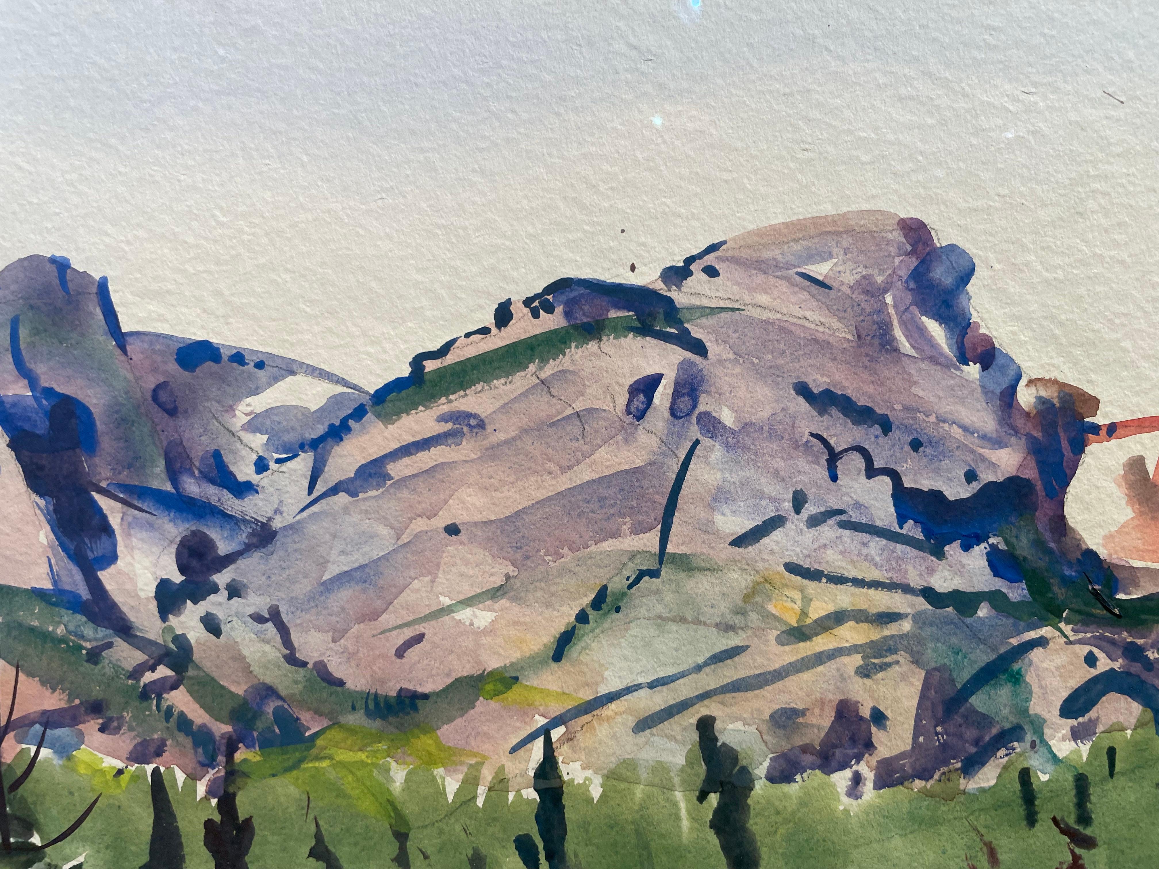 Étang Beaver, Longs Peak, Parc national des Rocheuses Colorado Paysage de l'Ouest en vente 6