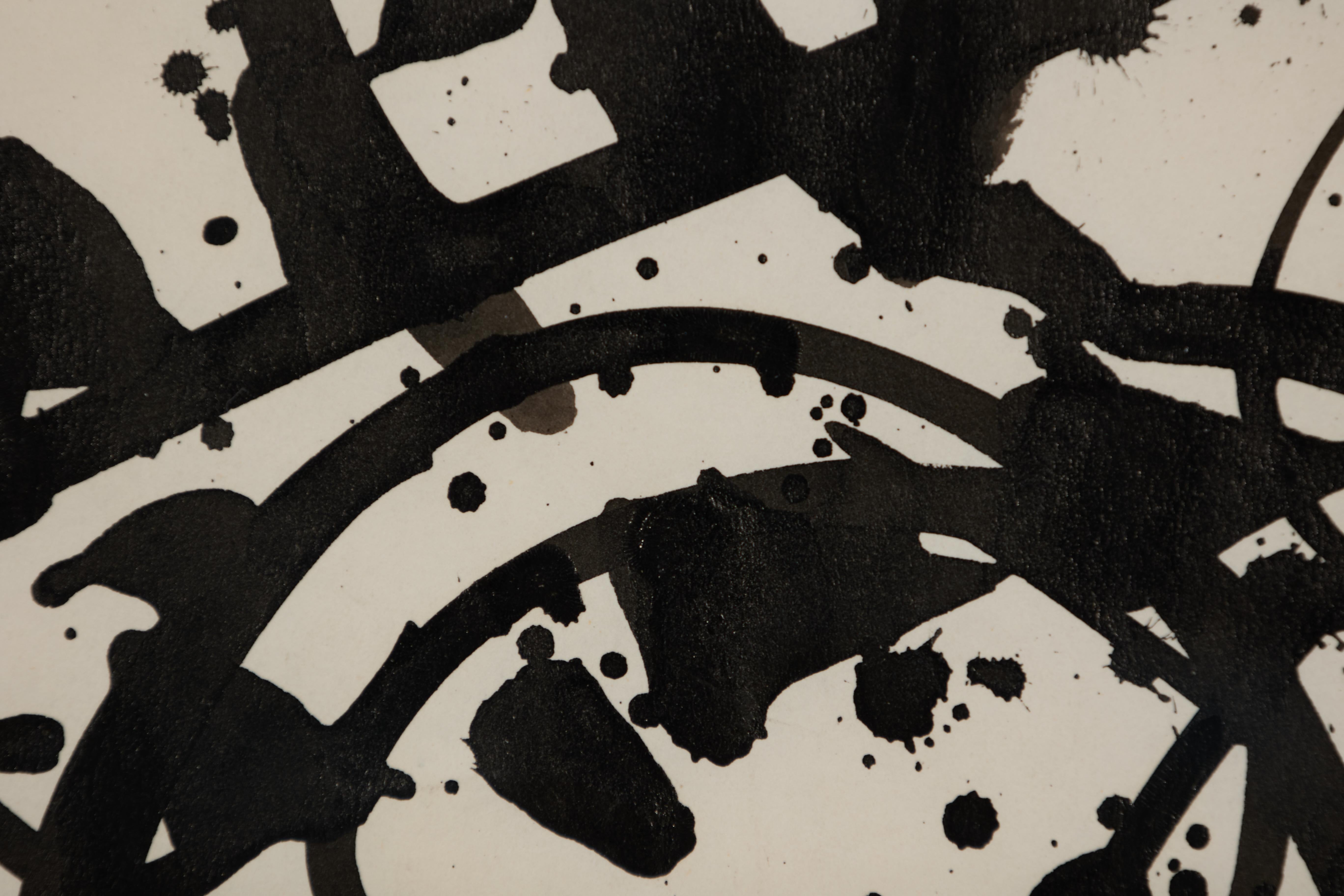 Para Marie, artista neoyorquina expresionista abstracta del siglo XX - Art Abstracto de Joseph Glasco