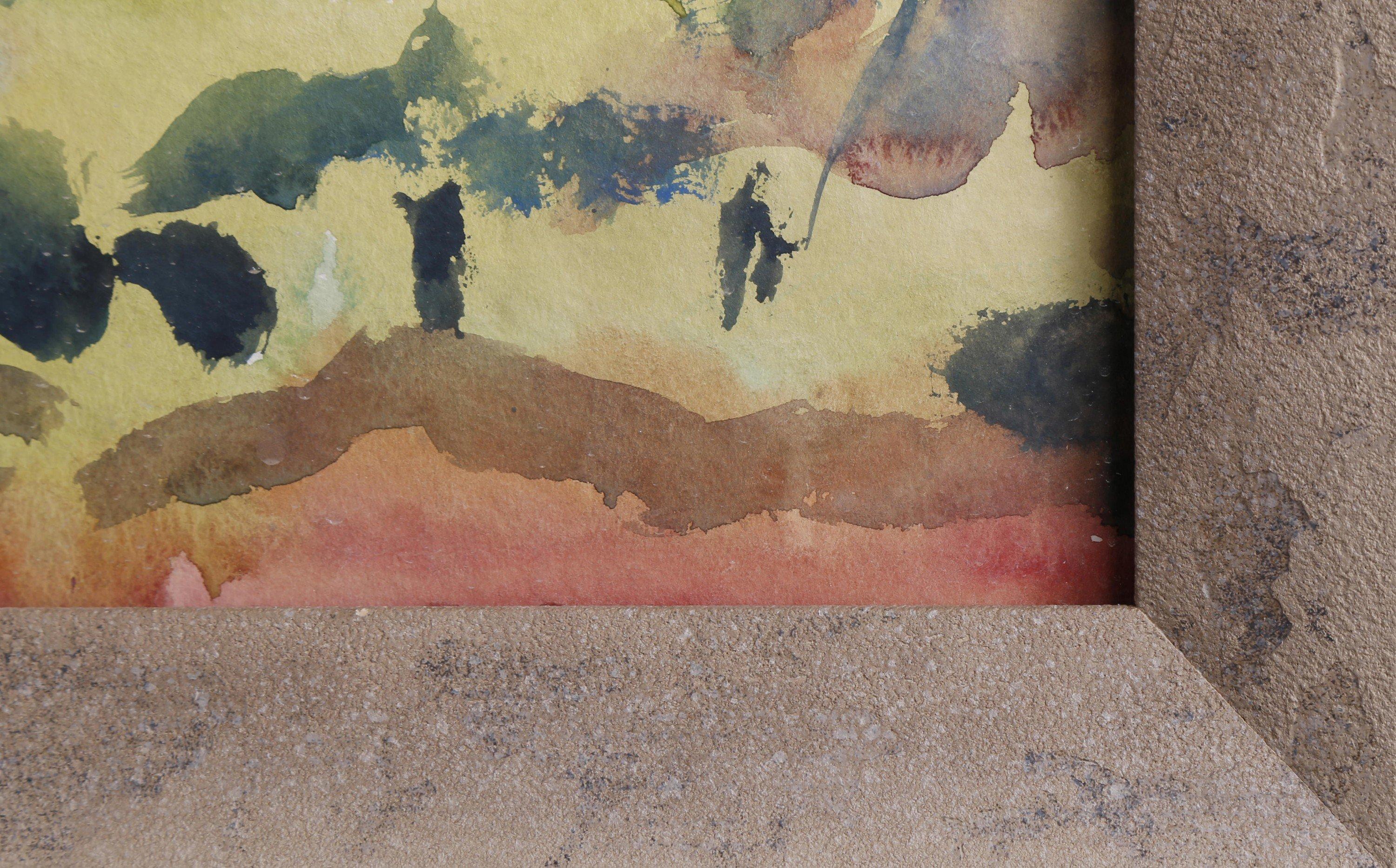 Der Schaufenster im Kopf des Valley (Braun), Landscape Art, von Frank Wilcox