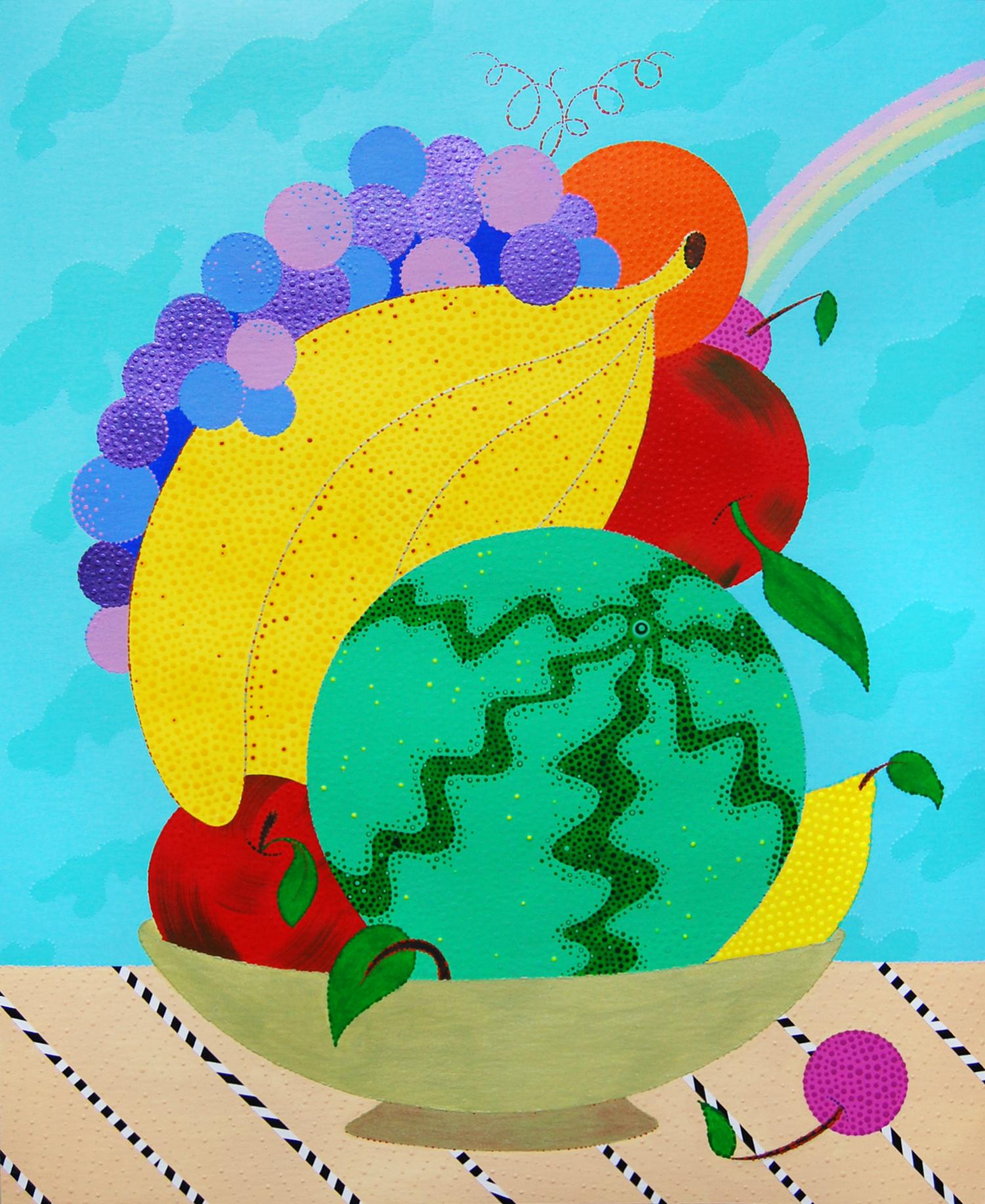 Eric Hibit Figurative Art - Fruit Bowl Abundance
