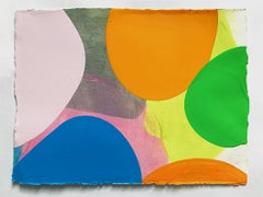 Abstract Geometric Drawings and Watercolour Paintings