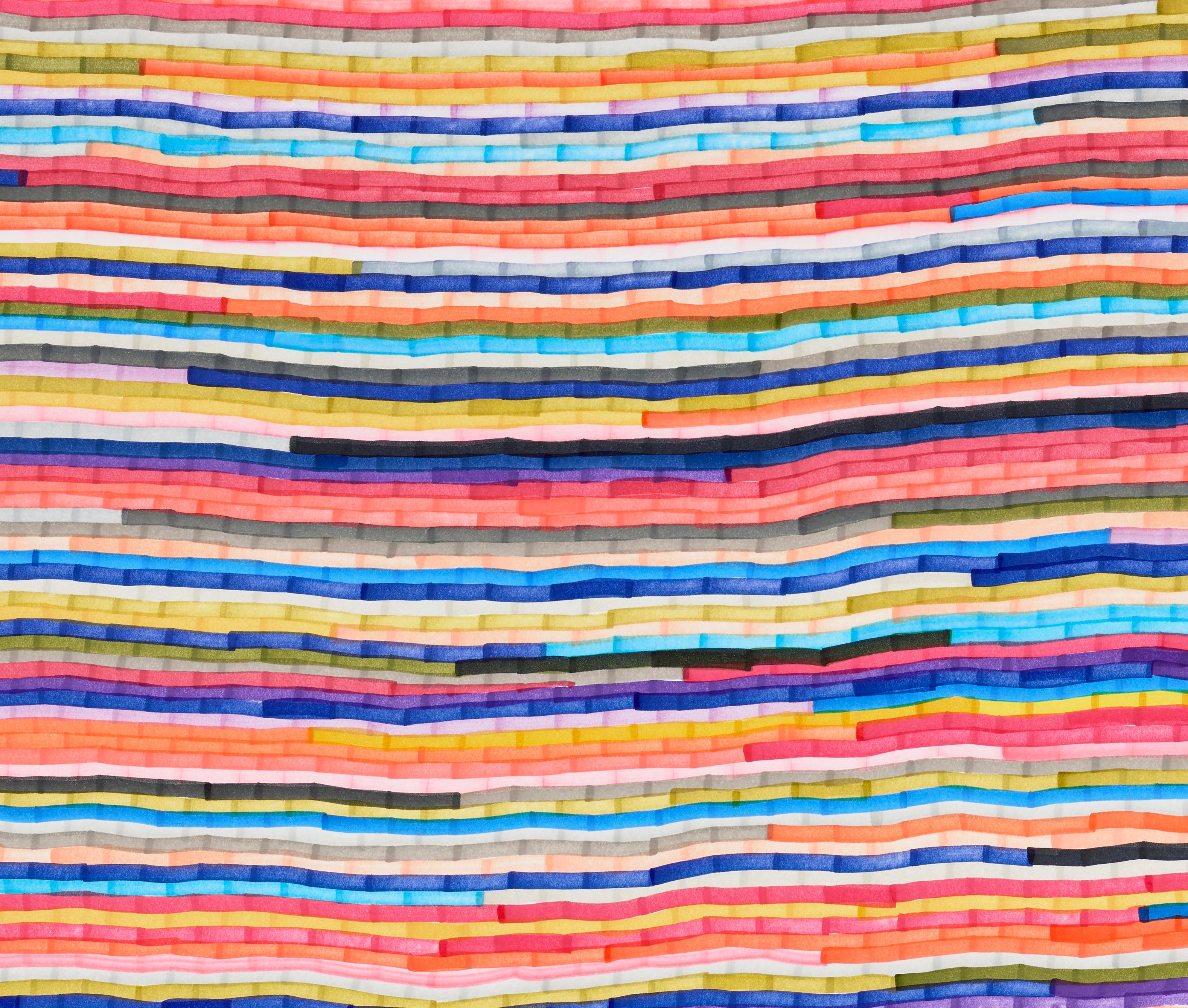 The Fourth Multi Rag Rug - Art by Carly Glovinski