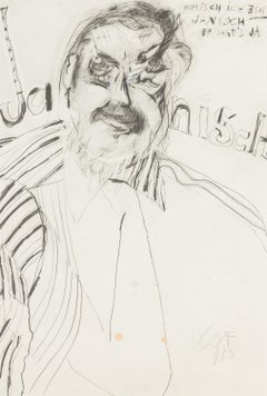 Vintage Portrait of Rudolf Janisch