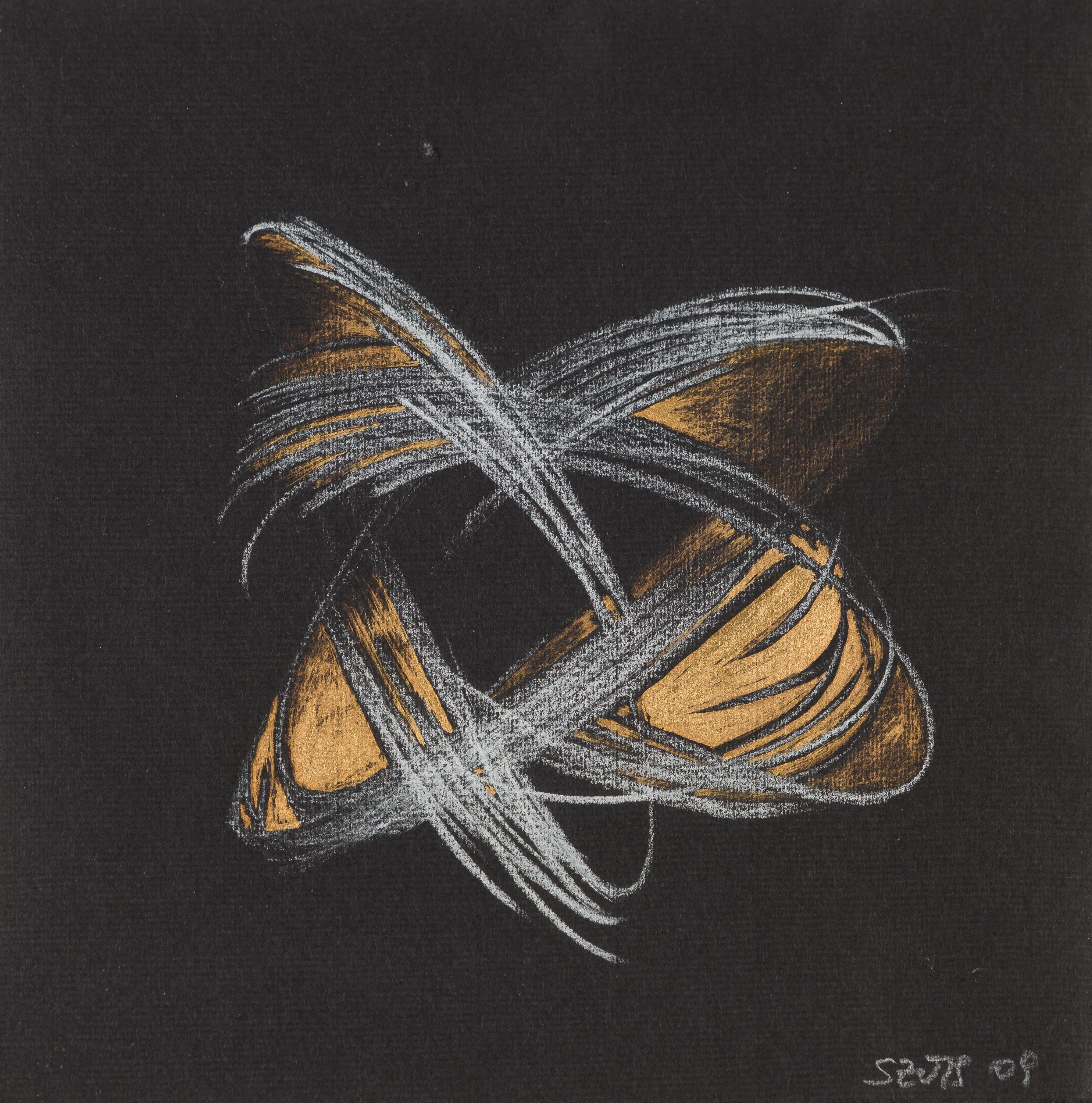 Barbara Szüts Abstract Drawing - Untitled