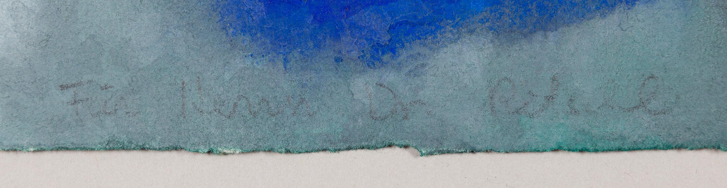 Composición azul - Art Abstracto de Hermann kremsmayer