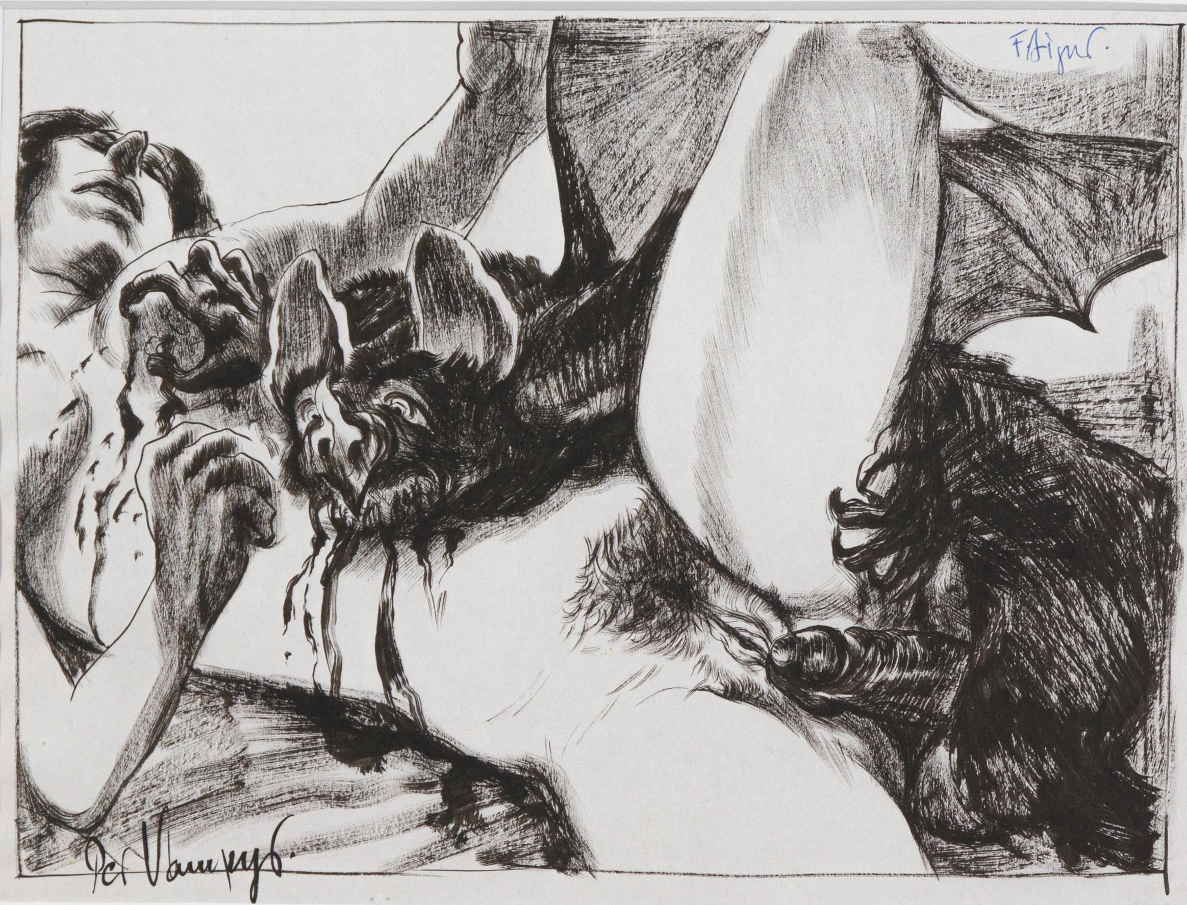 Der Vampyr (Zeitgenössisch), Art, von Fritz Aigner