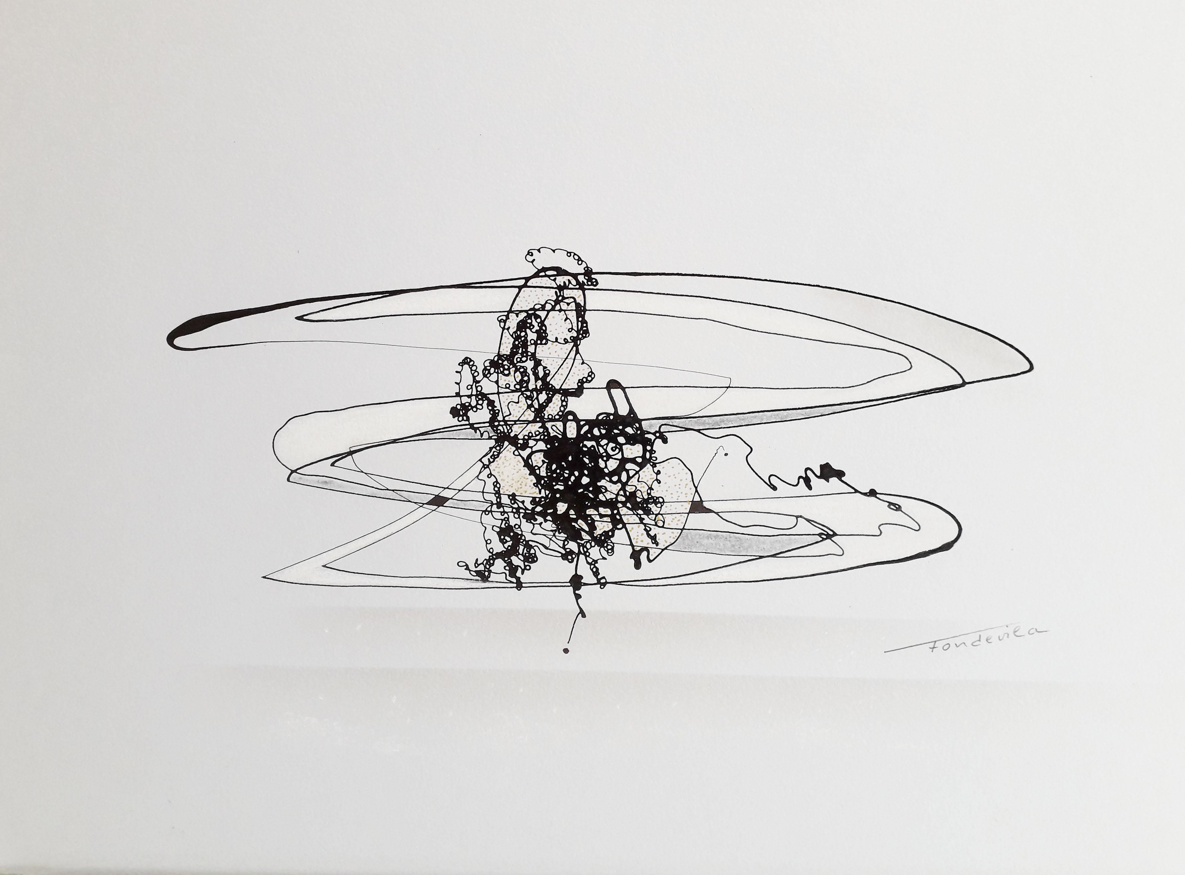 José Antonio Fondevila Abstract Drawing - Untitled