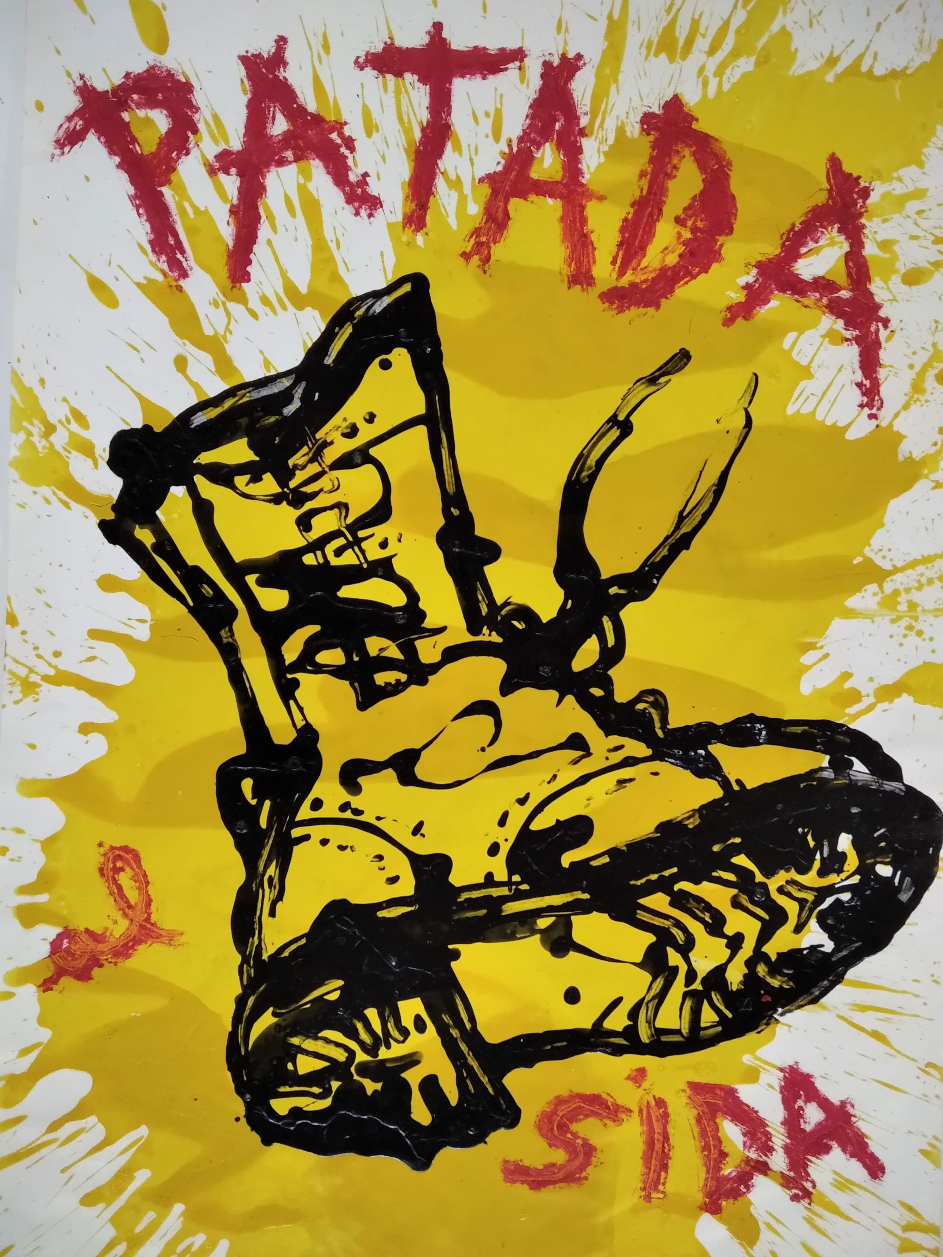 Patada al sida – Art von Joaquim Falco