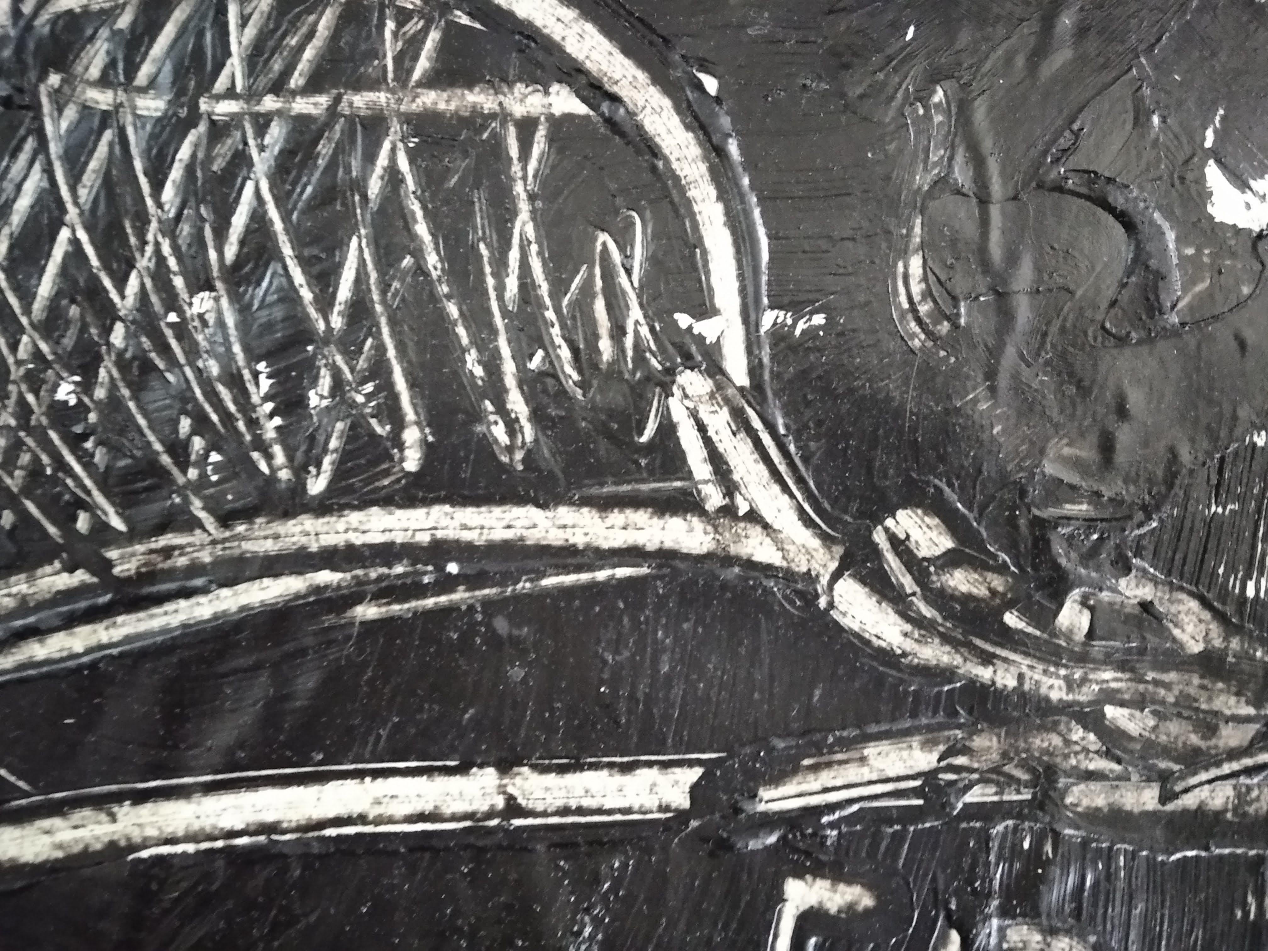 le tableau est offert avec un certificat d'œuvre et d'authenticité