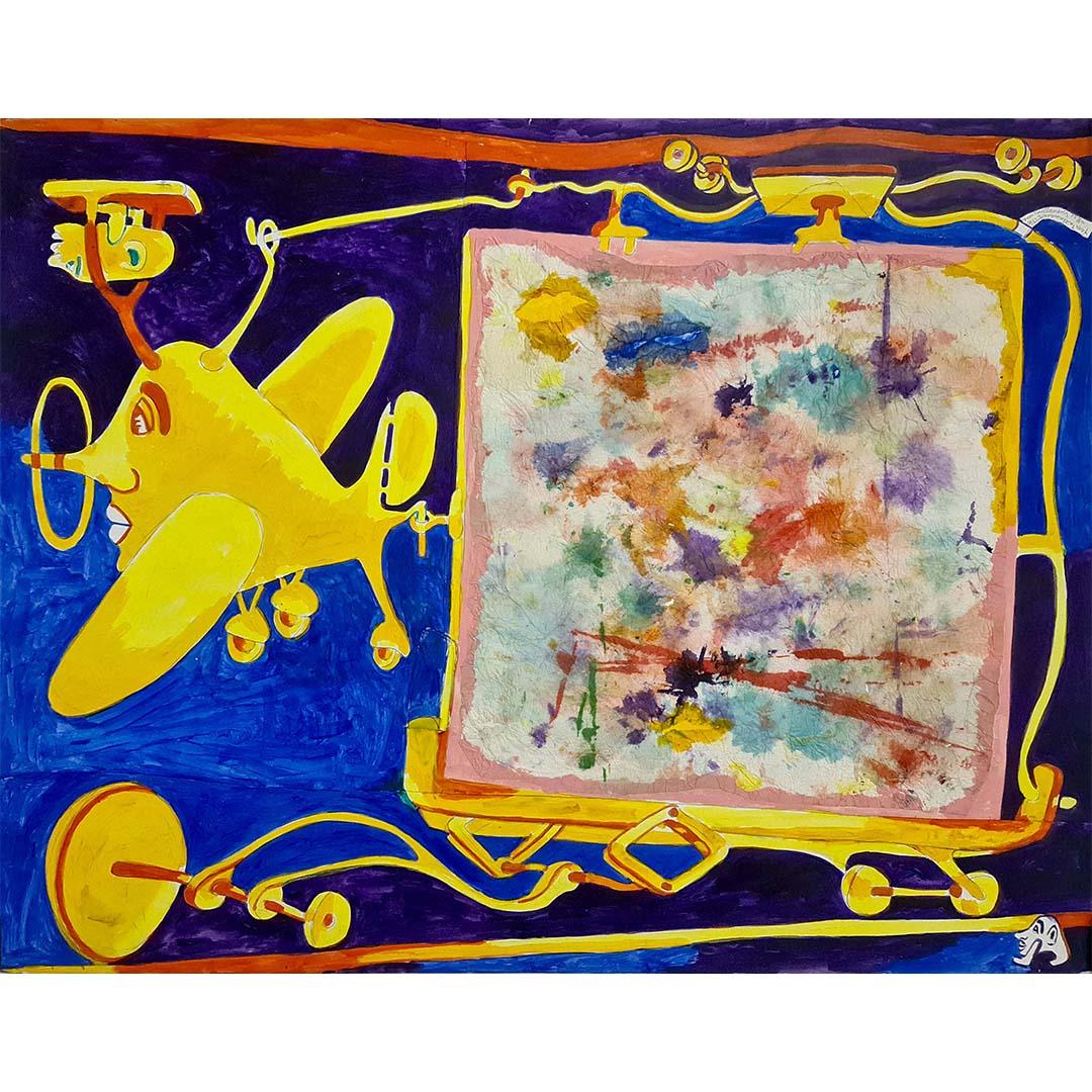 Das Werk von Yvon Taillandier Galerie L'oeil de boeuf  Transport de Tabastre im Angebot 1