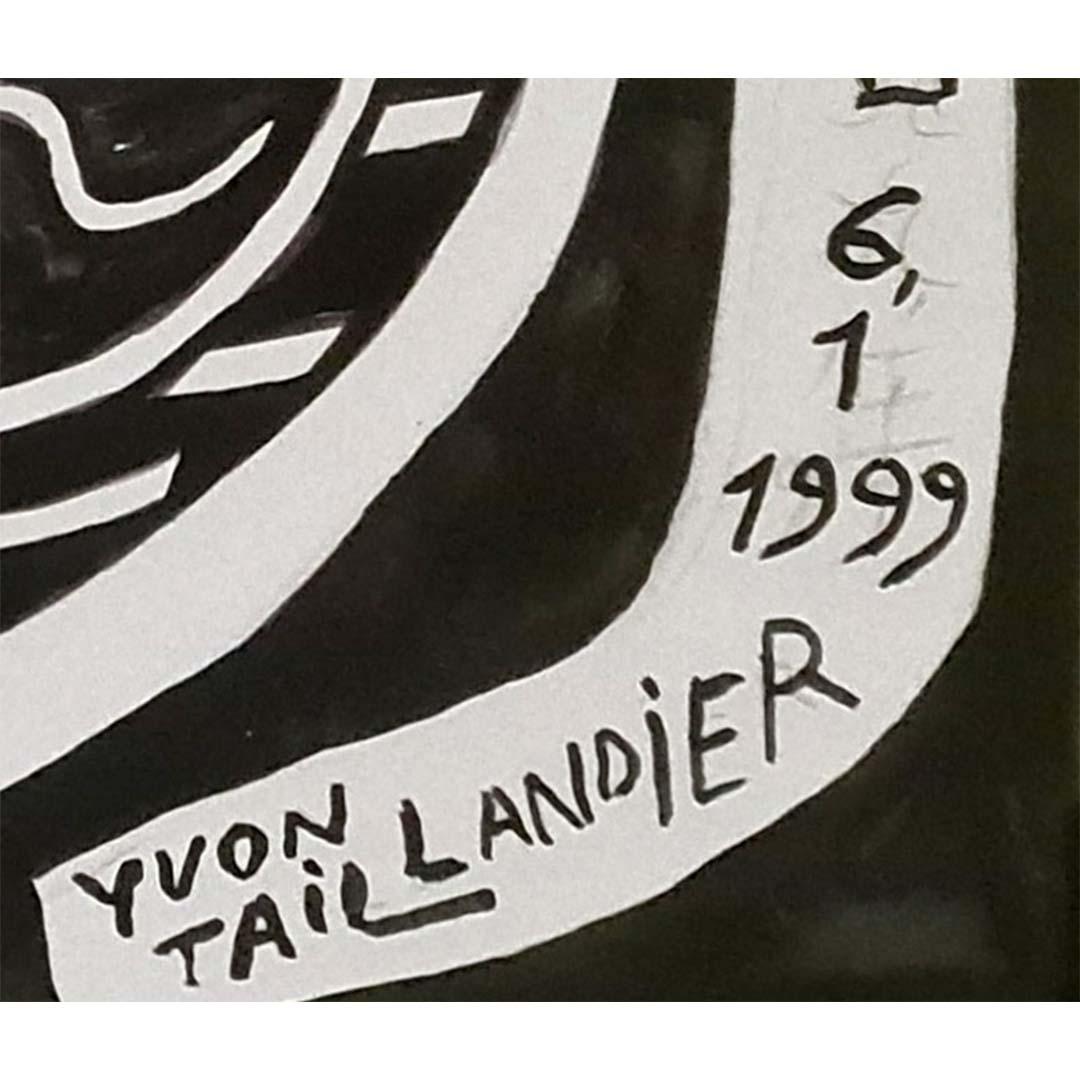 1999 Art original d'Yvon Taillandier - Le tour du monde en 80 jours en vente 2