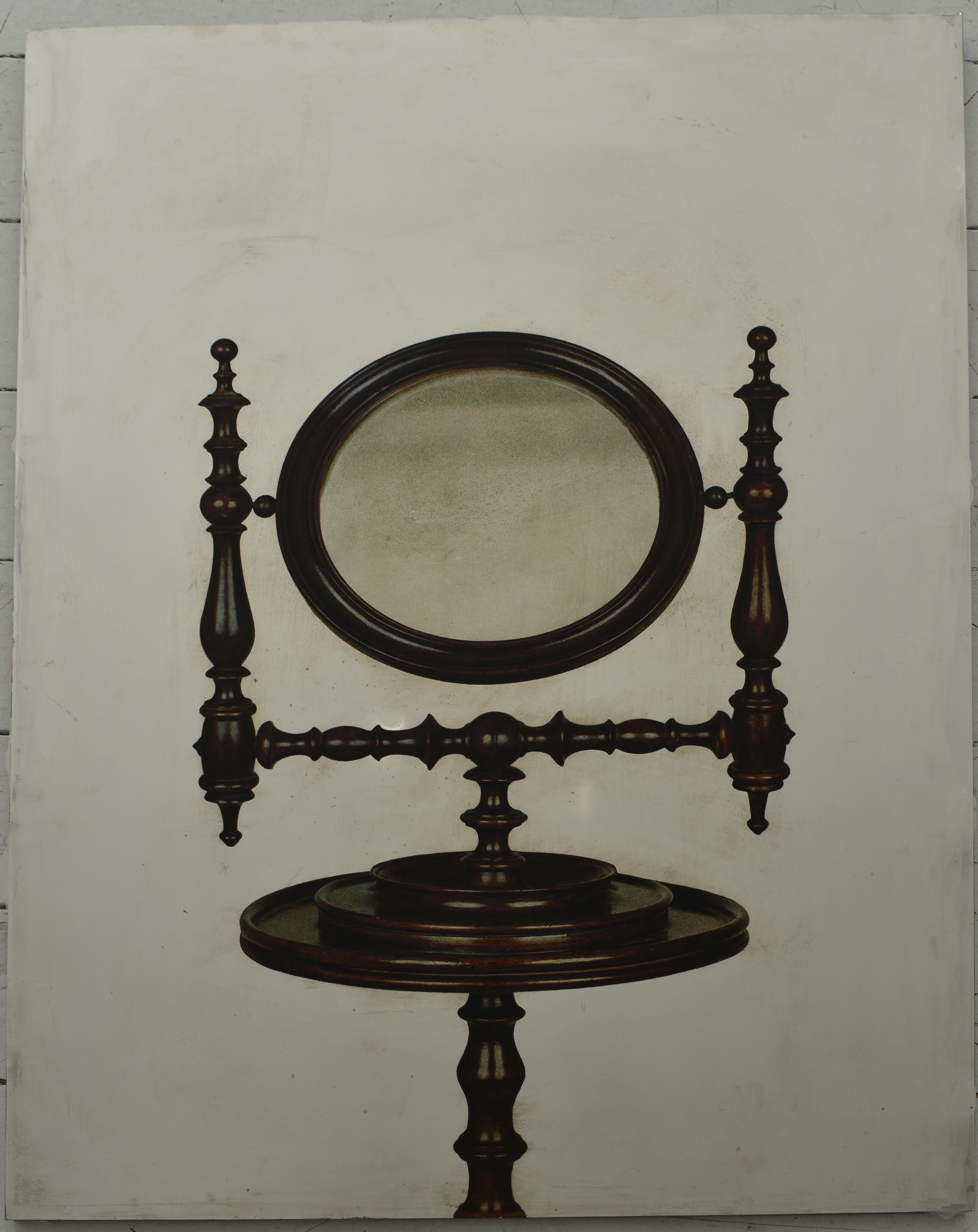 Michelangelo Pistoletto Still-Life Print - Vanity Mirror  Specchio da toilette