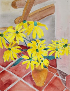 Yellow Flowers  Gelbe Blüten - German Expressionism