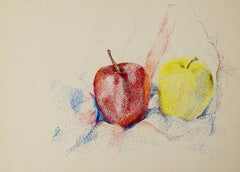 Studio di mele - Natura morta Surrealismo francese Puntinismo Picasso