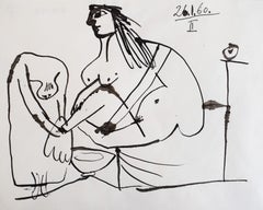 The Foot Bath – Französisch-spanische Porträtmalerei