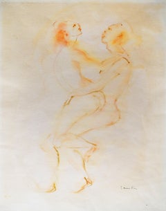 Pareja Erótica -  Surrealismo Pareja Erótica Argentino Francesa